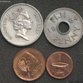 斐济硬币10分图片
